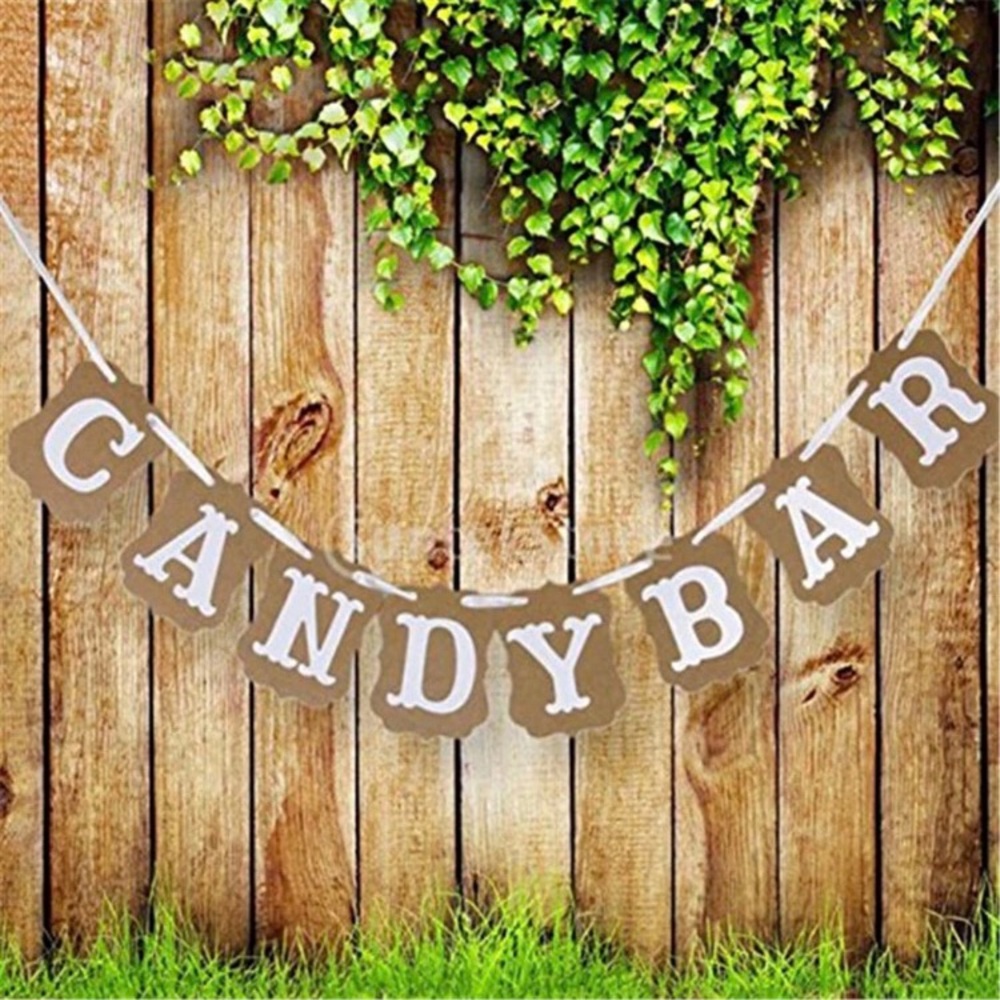 Candy Bar Party Banner